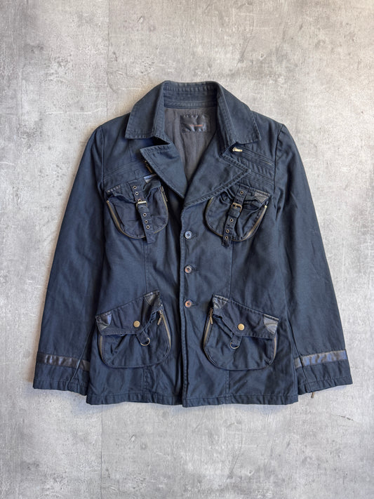 Tete Homme Canvas Cotton Four Pocket Utility jacket