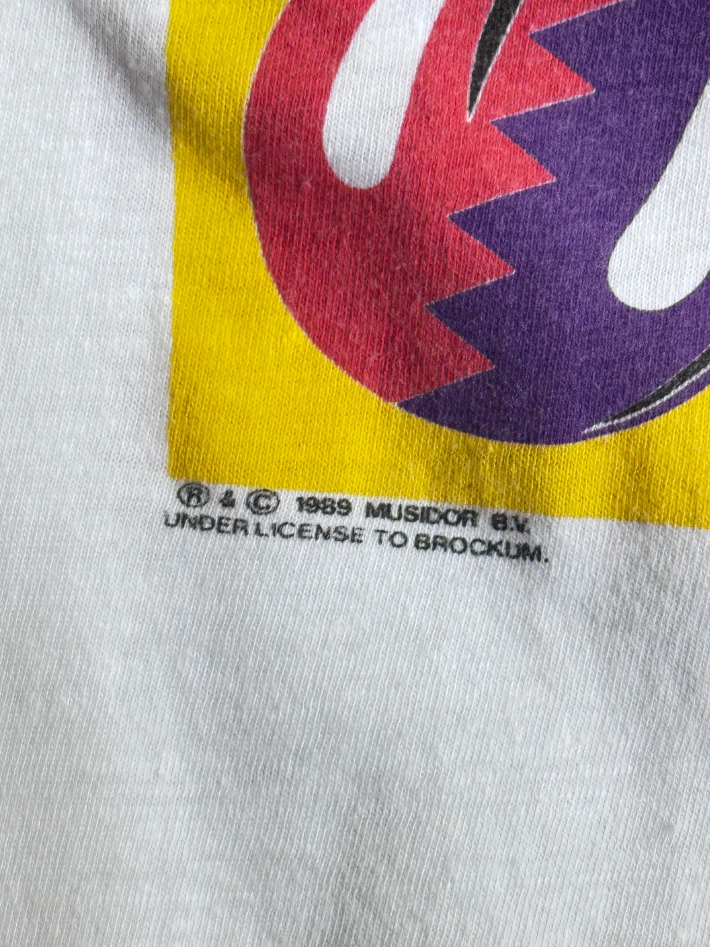 1990 Rolling Stones Urban Jungle Europe Single Stitch Tour Tee