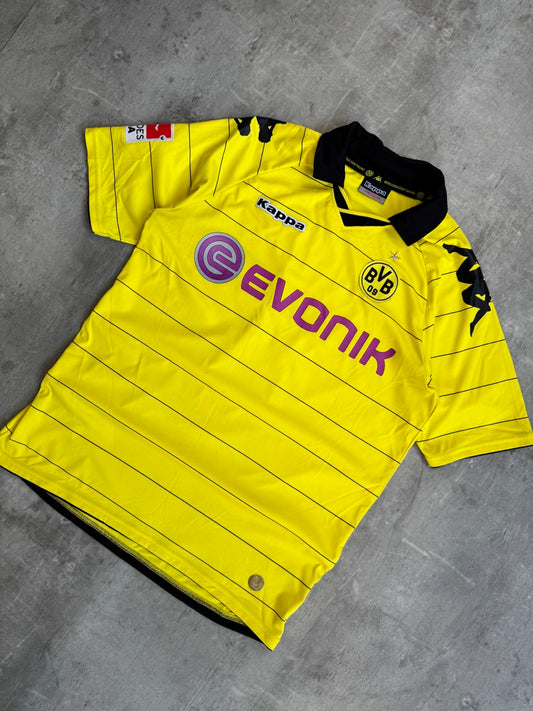 2010/2011 Borussia Dortmund Home 'Subotic 4' Football Shirt