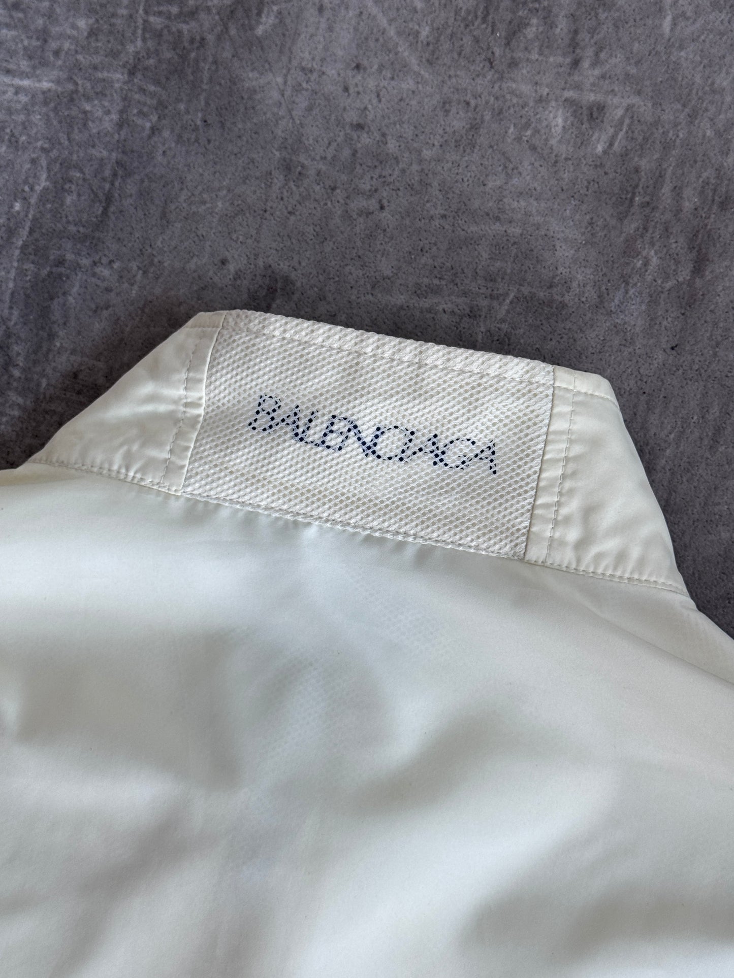 Balenciaga Golf Lightweight Cream Bomber Jacket