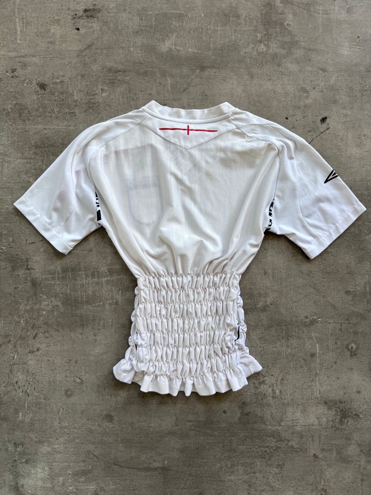 VT Rework : England Ruched Waist Football Shirt