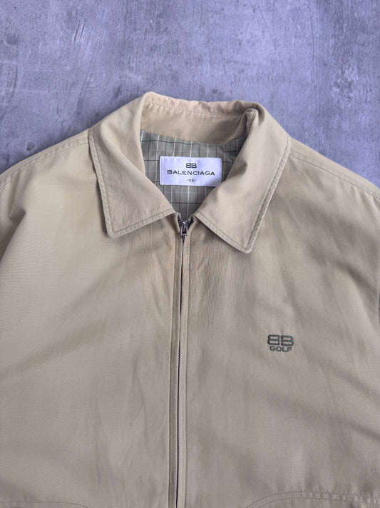 Balenciaga Lime Green Harrington Jacket