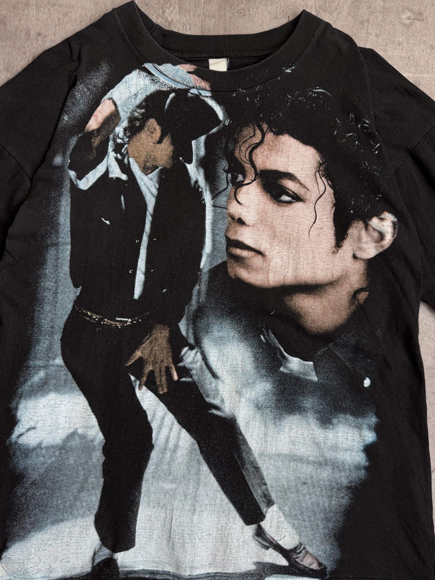 1992 Michael Jackson AOP Single Stitch Graphic Tee