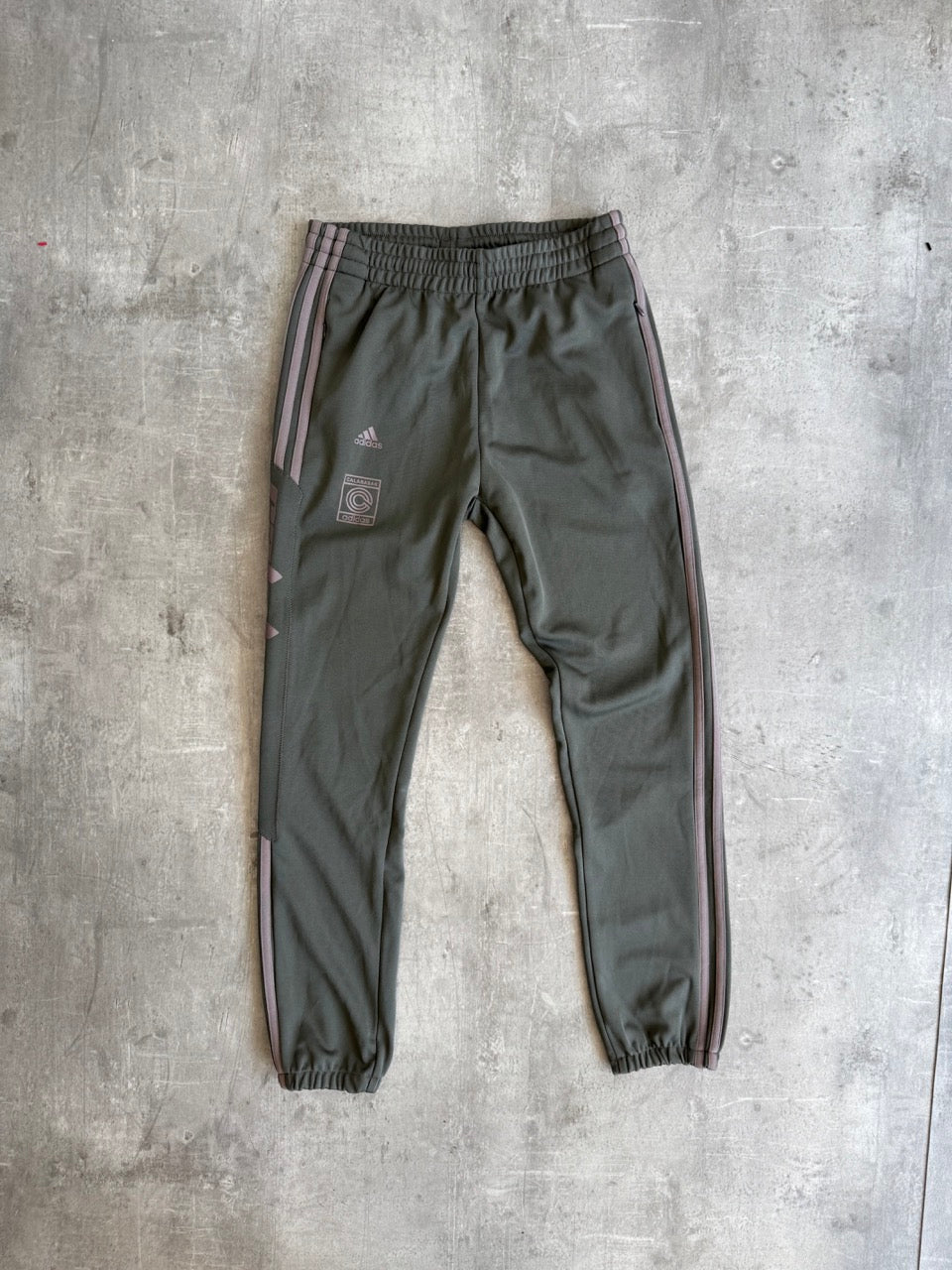 Adidas Calabasas Olive Tracksuit Trousers