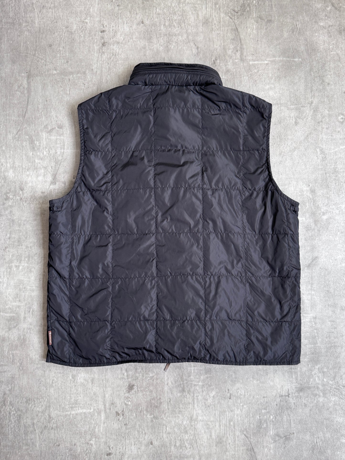 Moncler Black Hooded Puffer Gilet
