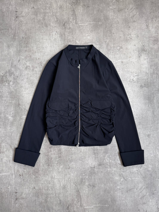 Marithe Francois Girbaud Rouched Lightweight Jacket