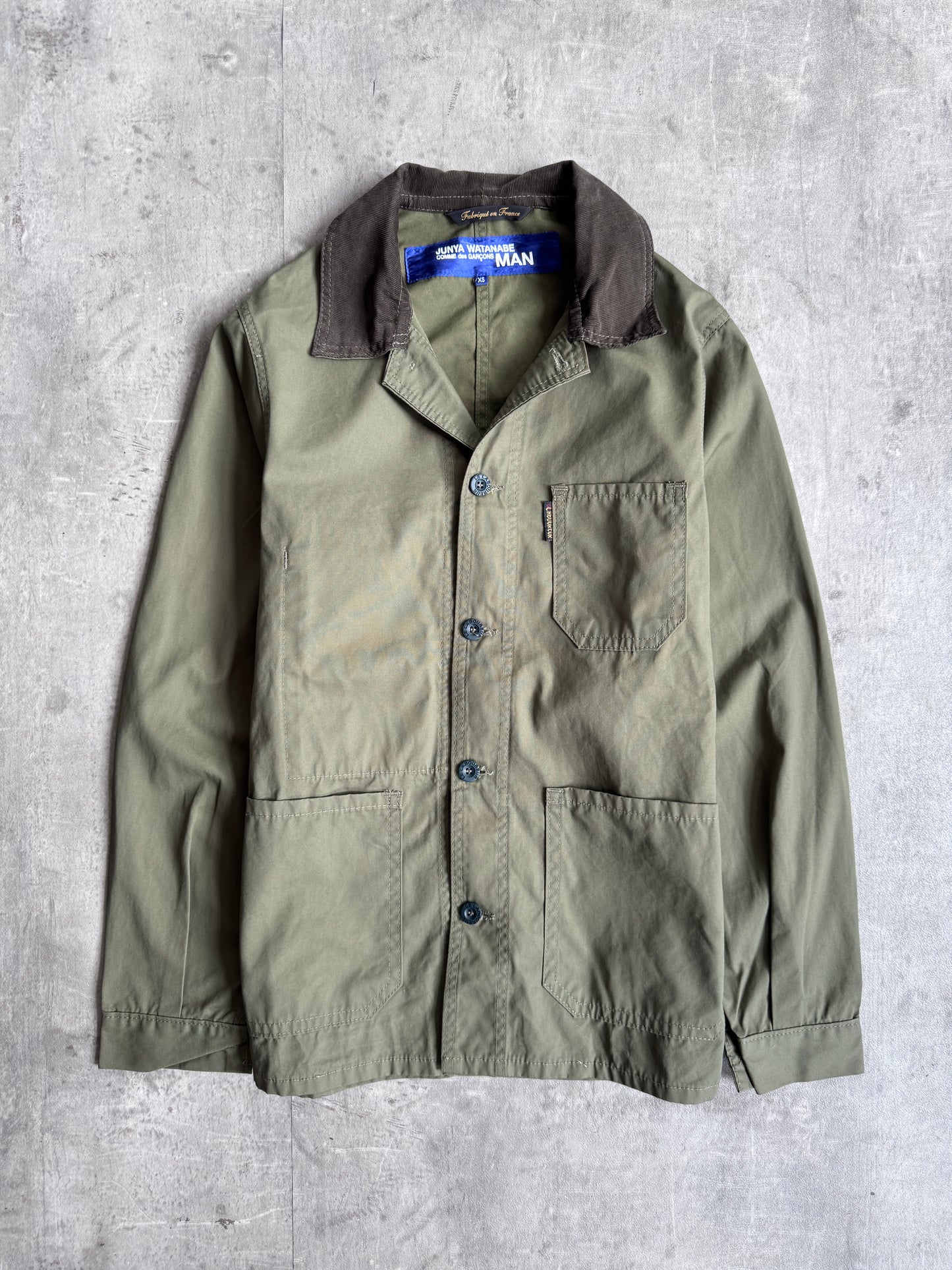 2010 Junya Watanabe x Le Laboureur Khaki Chore Jacket