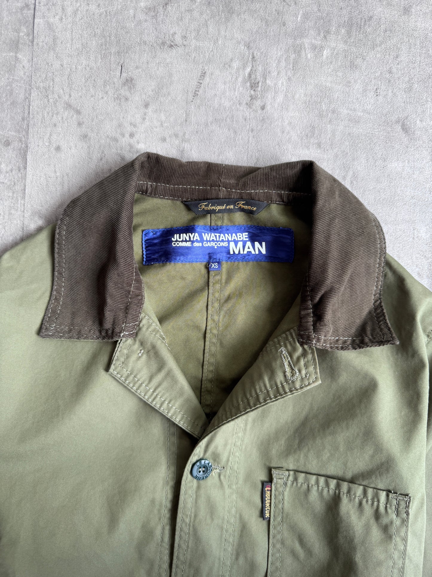 2010 Junya Watanabe x Le Laboureur Khaki Chore Jacket