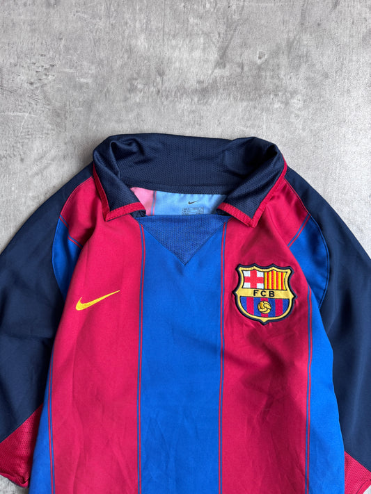 2003/04 Barcelona Home Nike Football Shirt