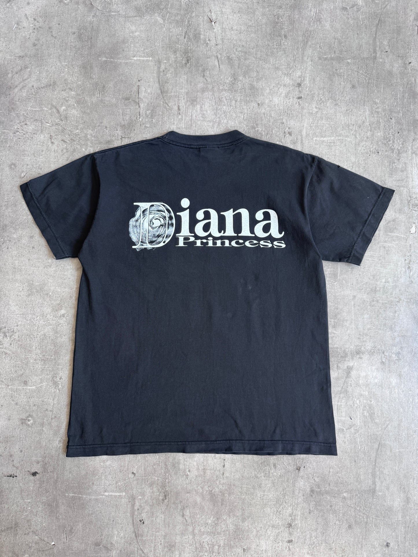 1990's Princess Diana Of Wales Memorial Graphic Tee
