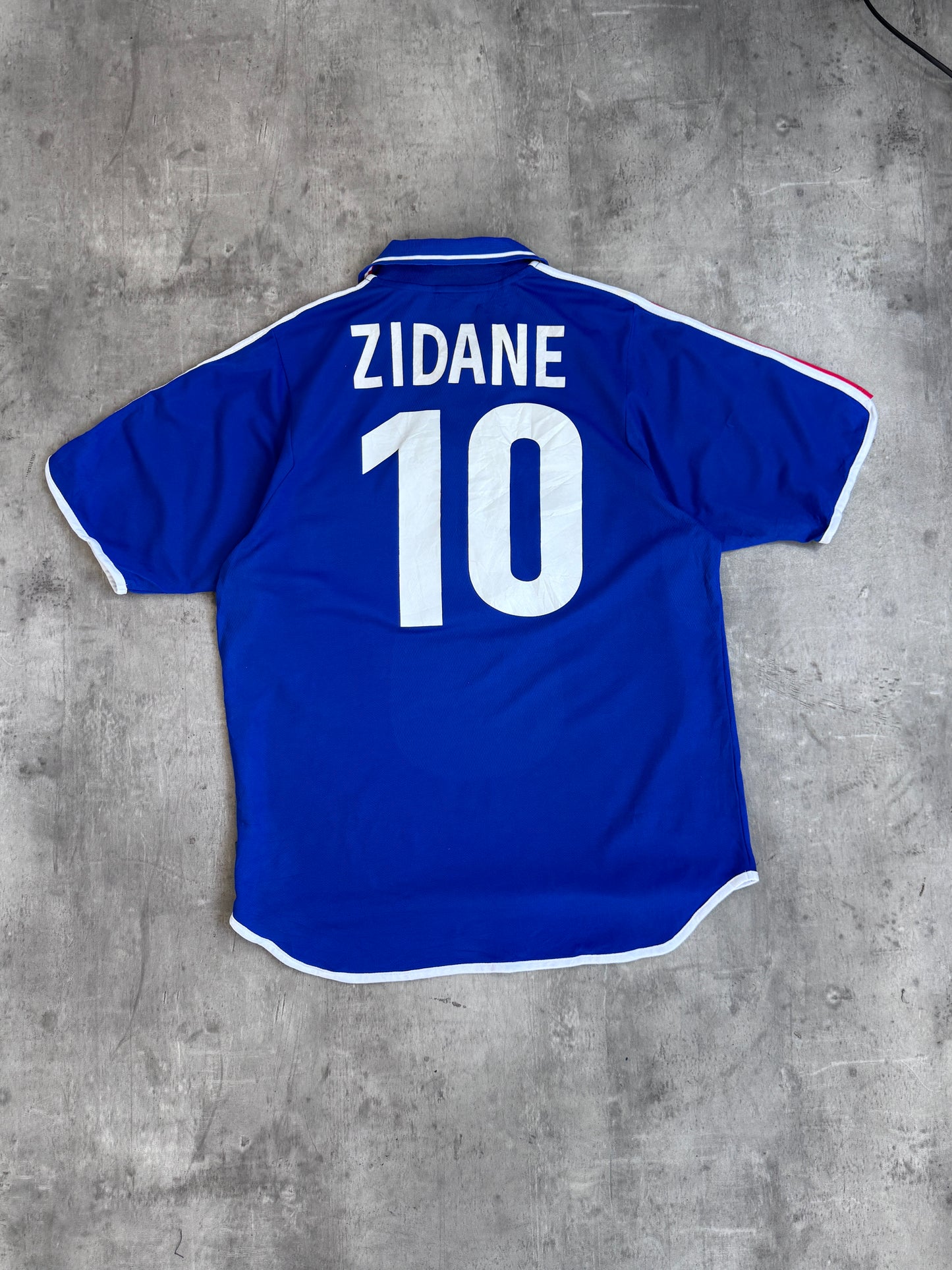 2000/02 France Home 'Zidane 10' Football Shirt