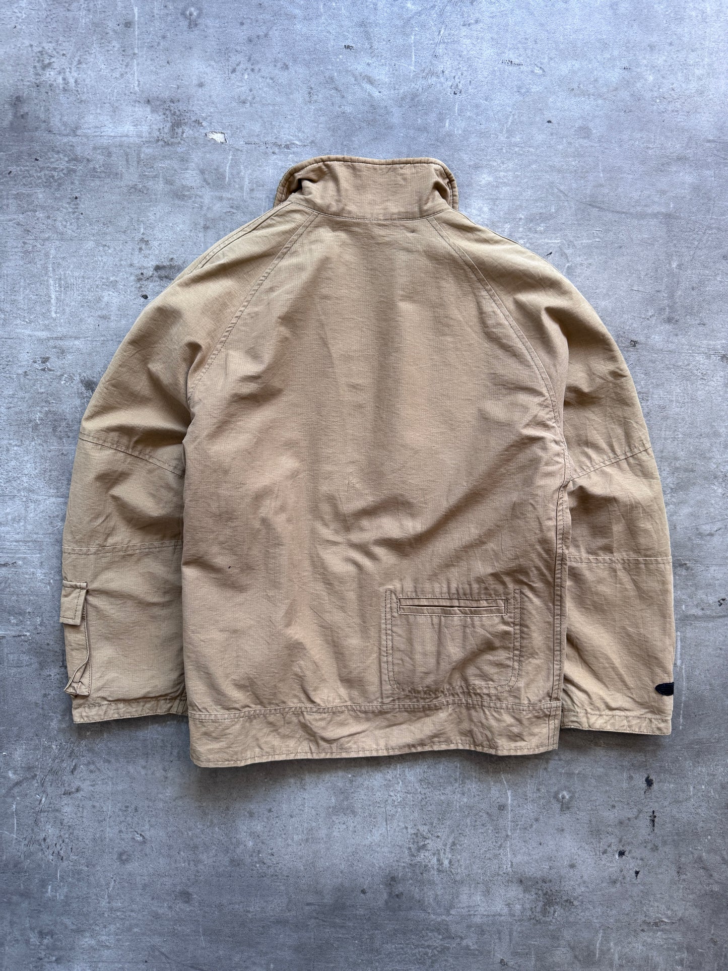 PPFM Sherpa Lined Camel Utility Cotton Jacket