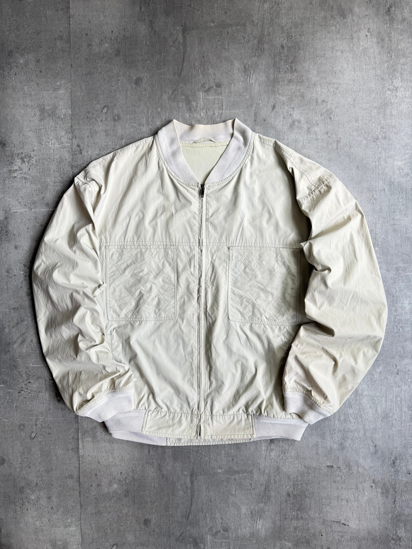 Christian Dior Argyle Stitch Double Pocket Blouson