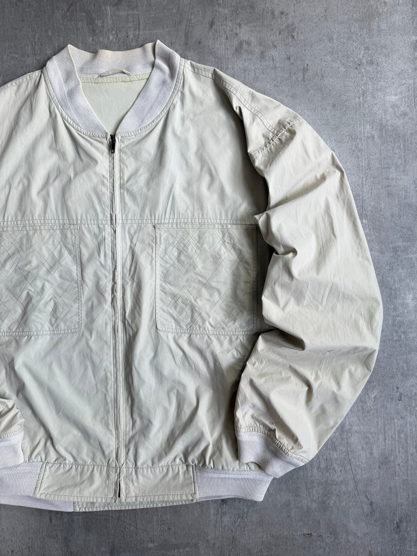 Christian Dior Argyle Stitch Double Pocket Blouson