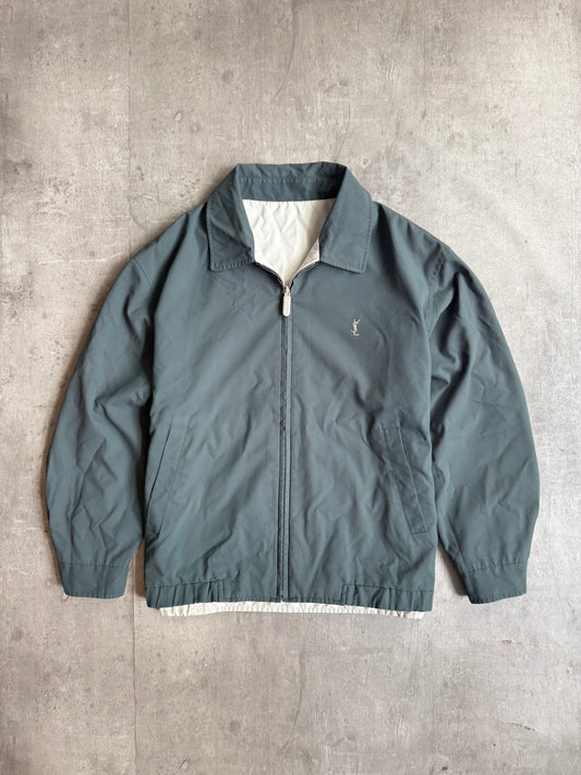 YSL Micro Ripstop Reversible Harrington Jacket