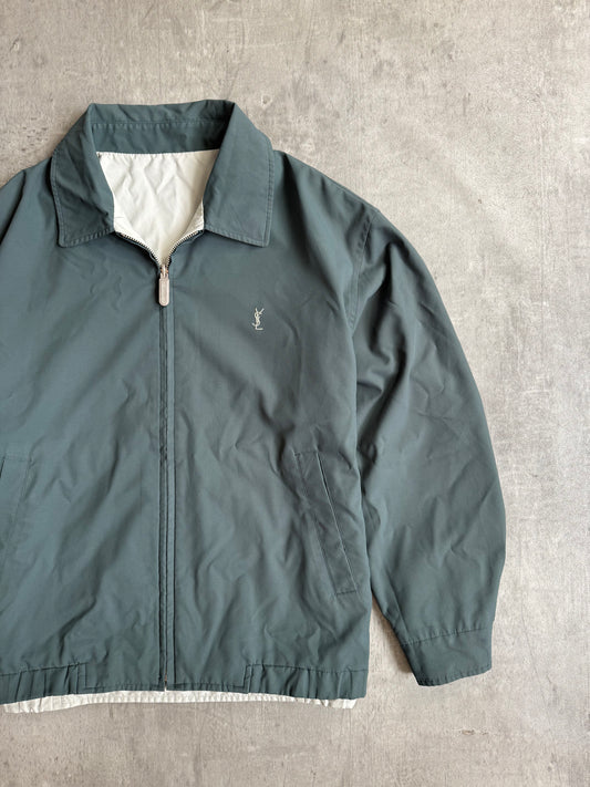 YSL Micro Ripstop Reversible Harrington Jacket