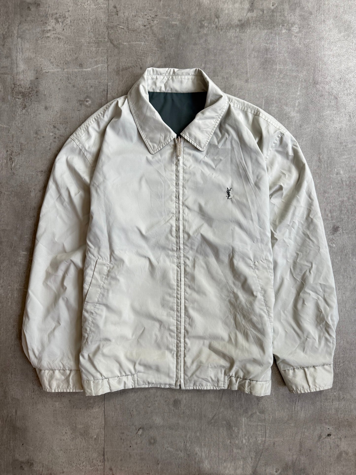 YSL Micro Ripstop Reversible Harrington Jacket