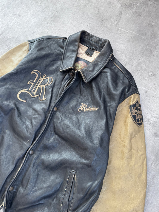 Redskins American League Leather Varsity Jacket