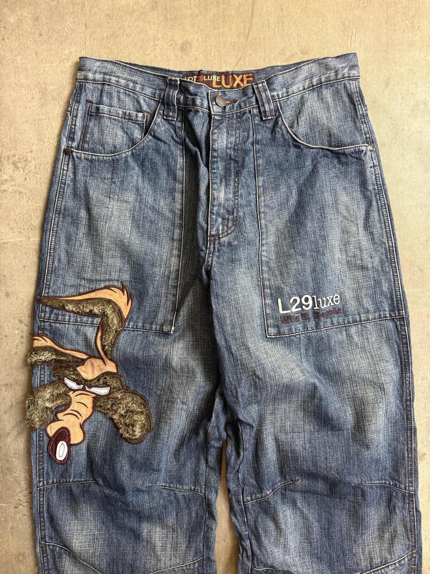 Red Pepper Four Pocket Embelished Denim Jeans