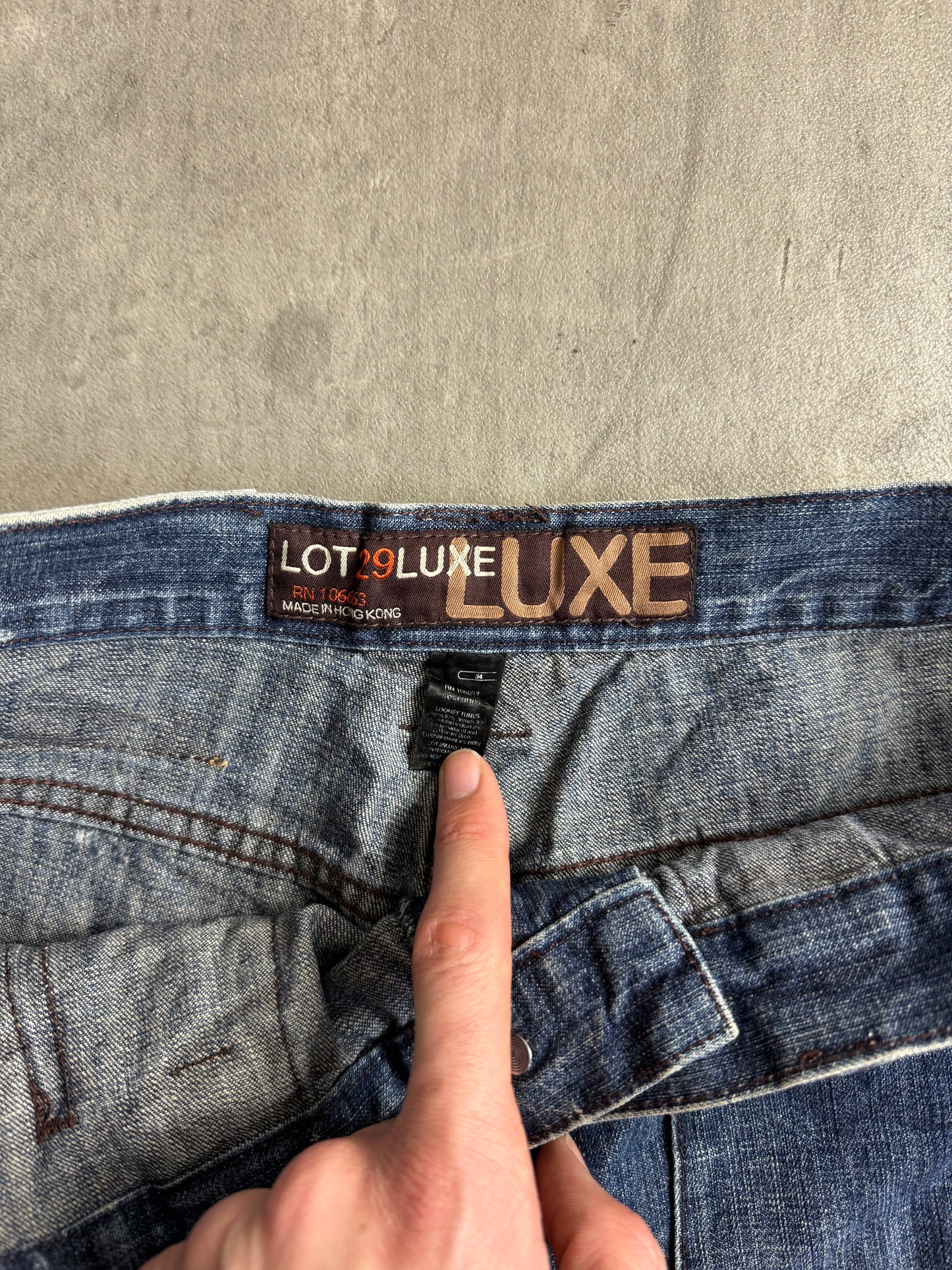 Red Pepper Four Pocket Embelished Denim Jeans