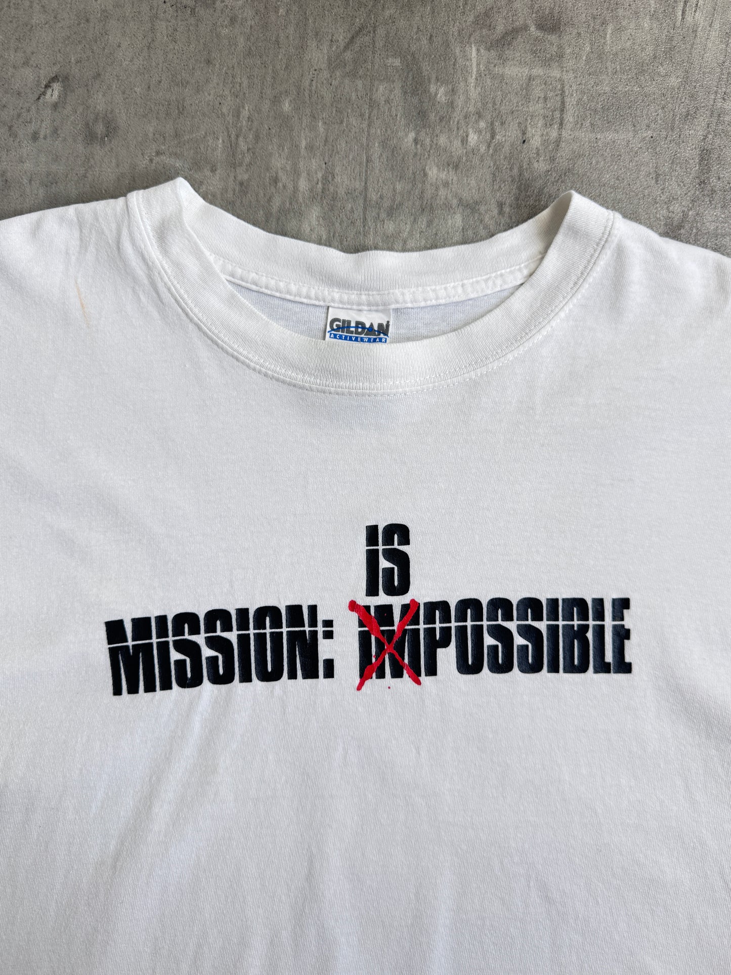 Vintage Mission Impossible Promo Graphic Tee