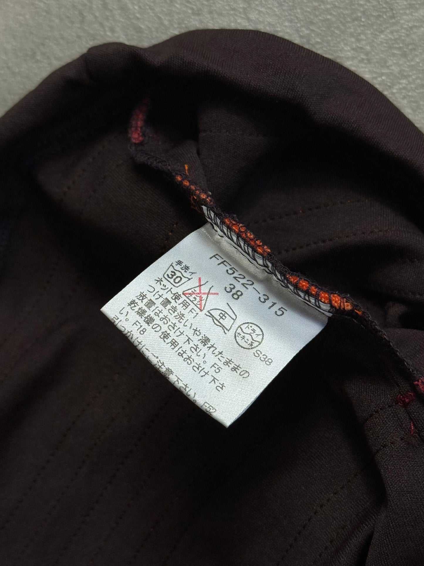 Burberry Blue Label Multi Stripe Detail Sleeveless Hoodie