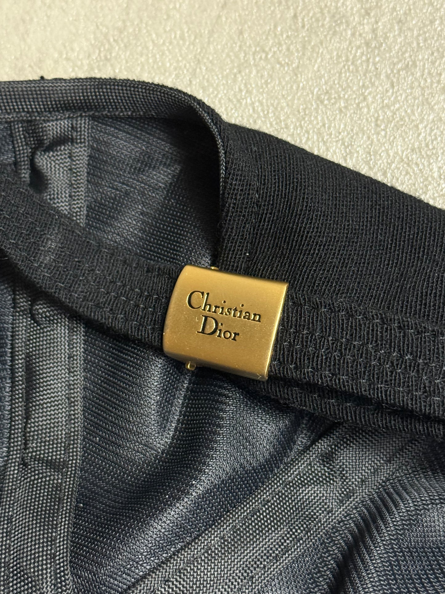 Christian Dior Sports Wool Felt 5 Panel Cap