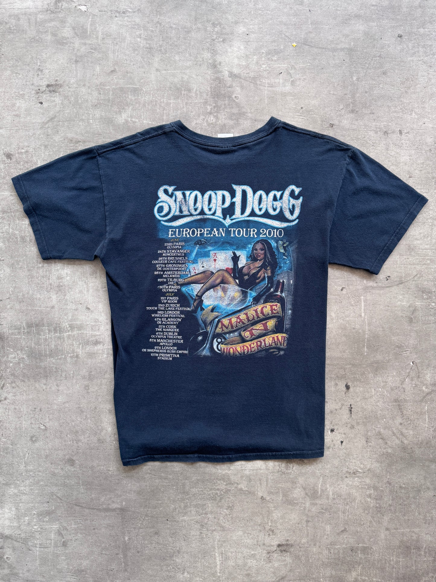 2010 Snoop Dog European Tour Tee