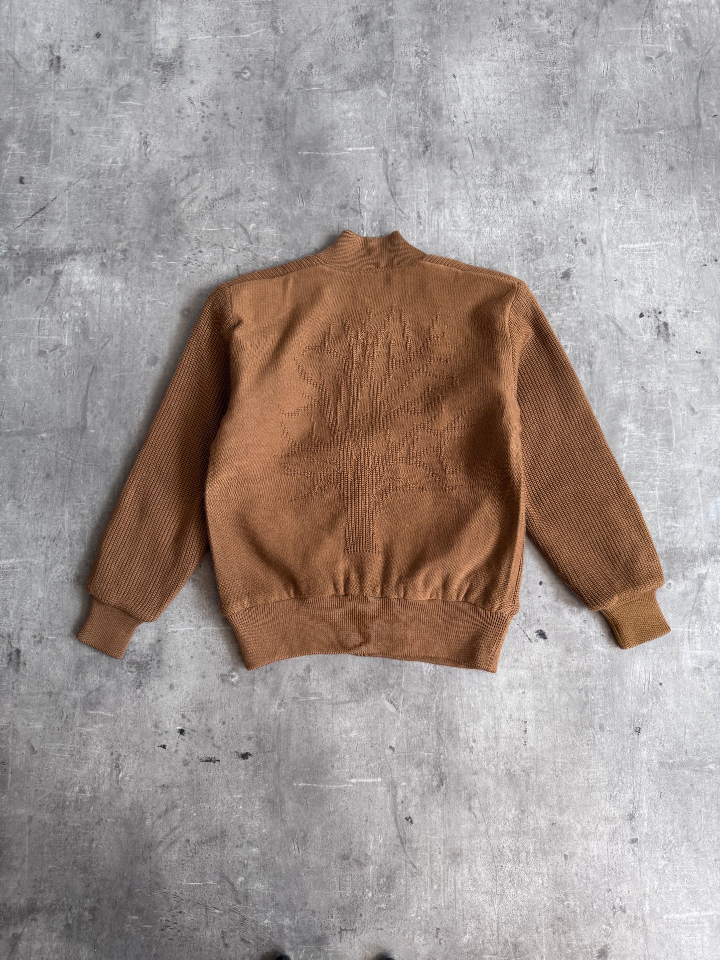 Christian Dior Brown Knit Bomber