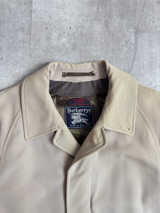 1990's Burberry Truzzi Burella Showerproof Trench Coat