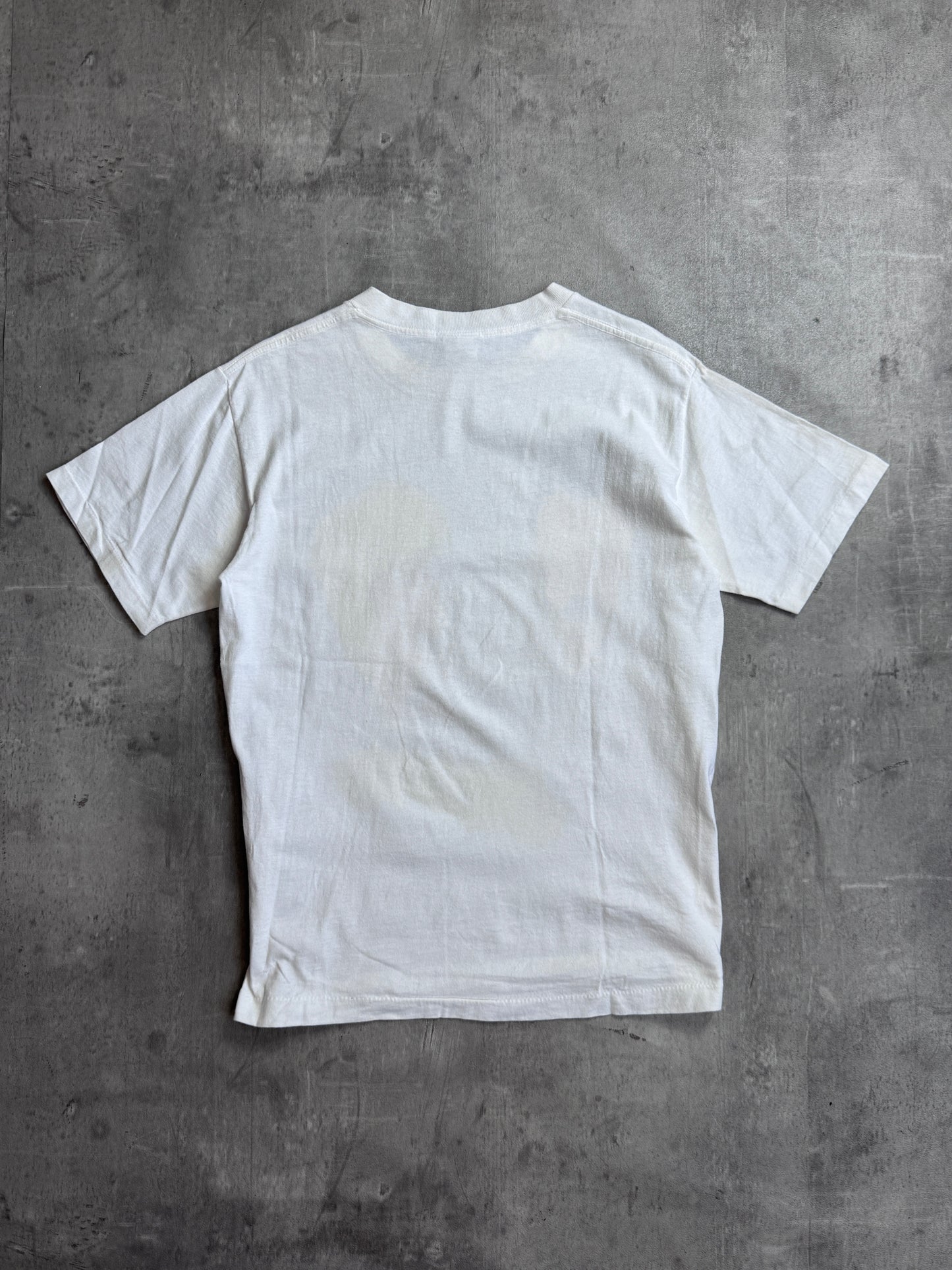 1993 Beavis and Butt-Head MTV Single Stitch White Graphic Tee