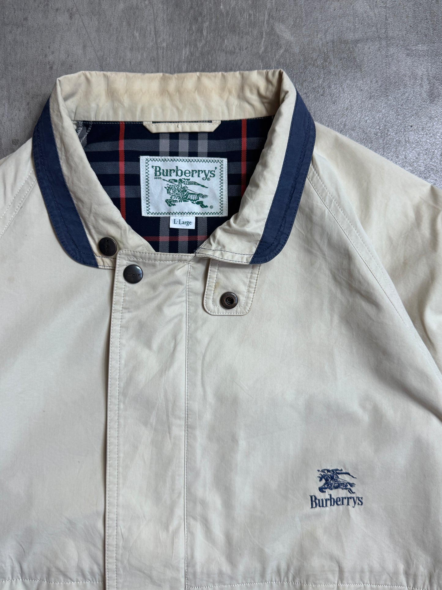 Burberry Beige Two-Pocket Parka Jacket