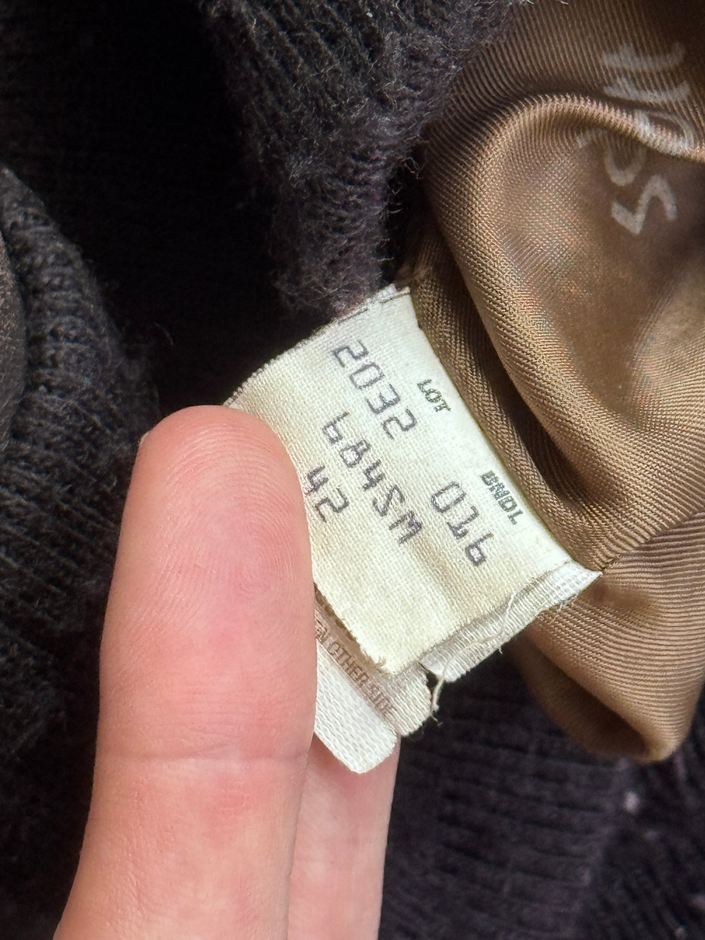 1970's Schott NYC A-2 Dark Brown Boxy Bomber Jacket