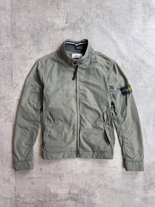 Stone Island S/S 2013 Micro Reps Double Collar Green Tech Jacket