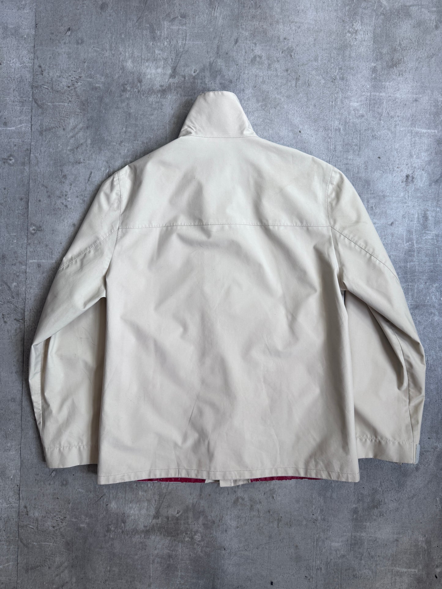 1990s Prada Cream Gore-Tex Tech Jacket SGV266 (Sold As Seen)