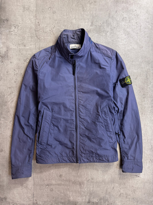 Stone Island S/S 2014 Micro Reps Ribbed Collar Purple Tech Jacket