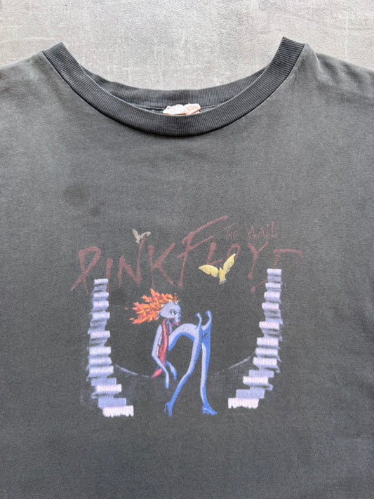 1990's Pink Floyd The Wall Faded Black Graphic Tee