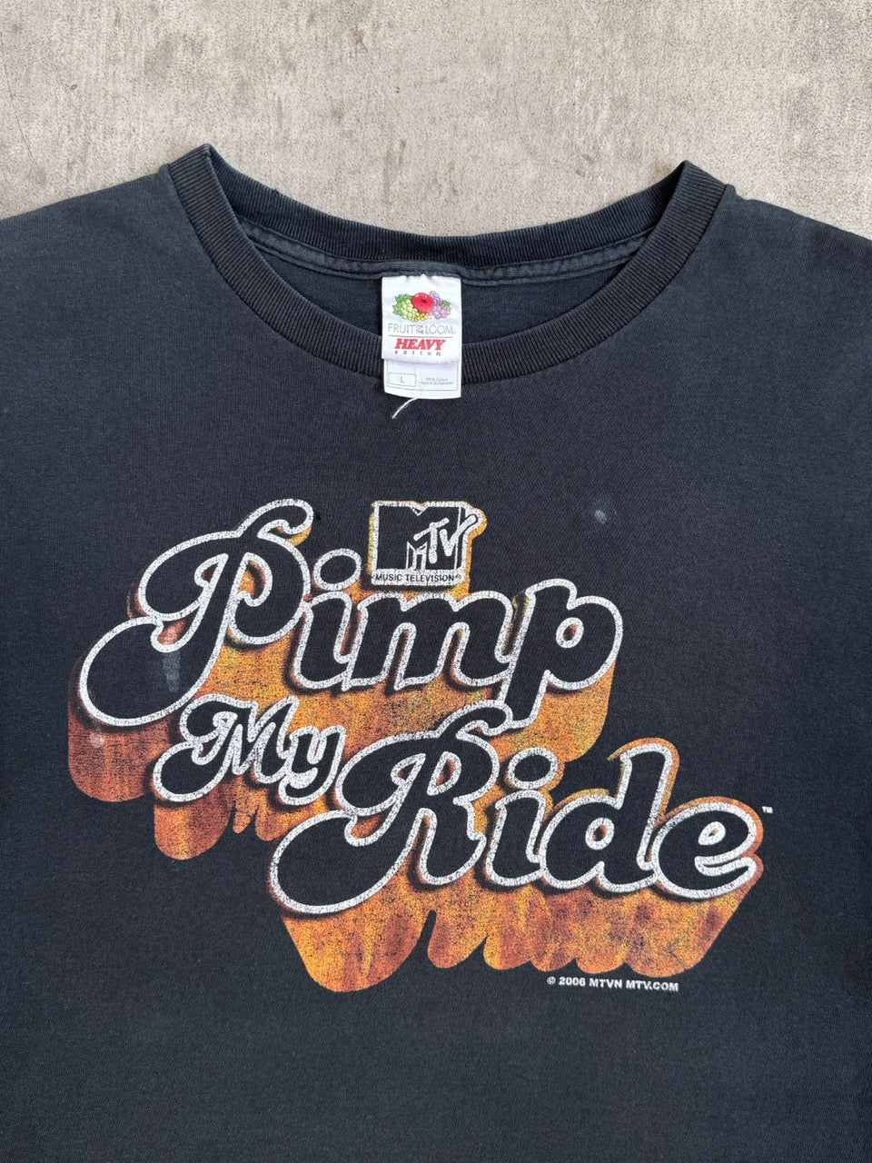 2006 MTV 'Pimp My Ride' Black Graphic Tee