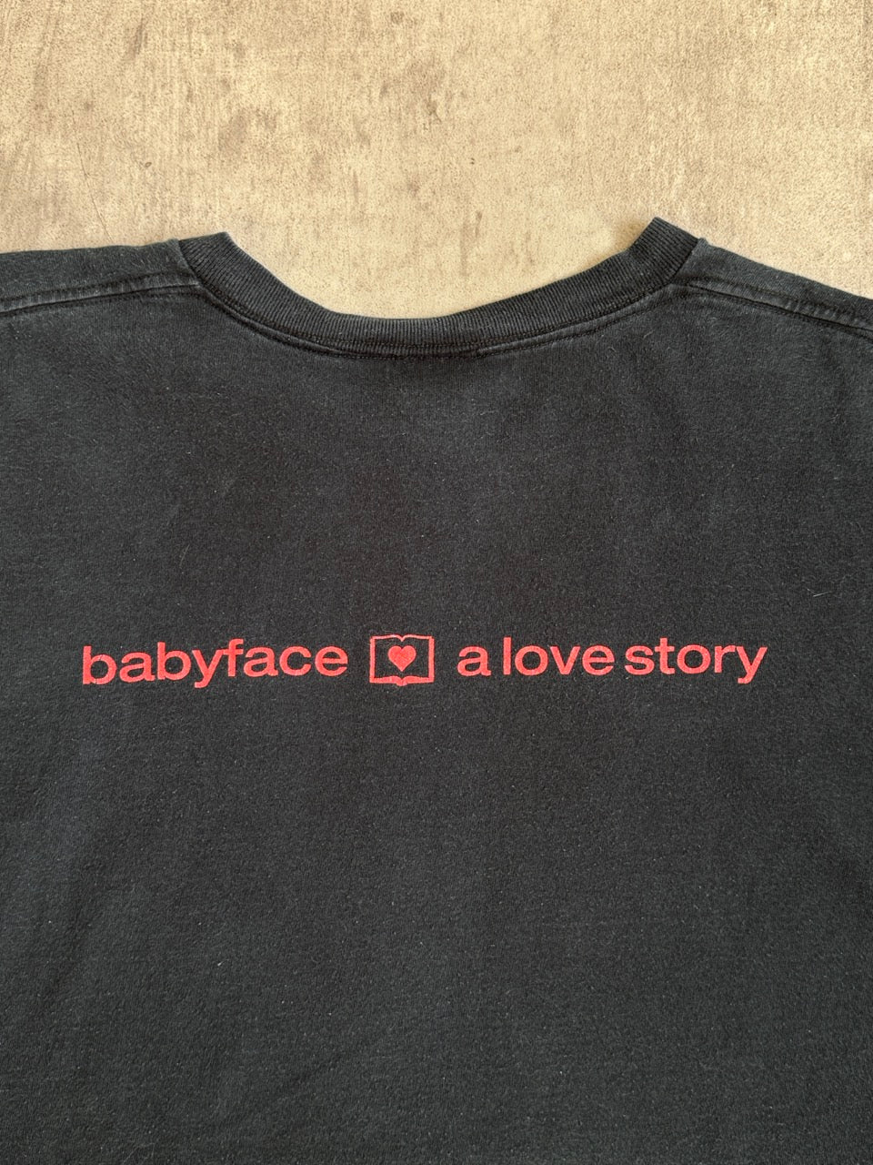 2004 Babyface 'A Love Story' Album Promo Graphic Tee