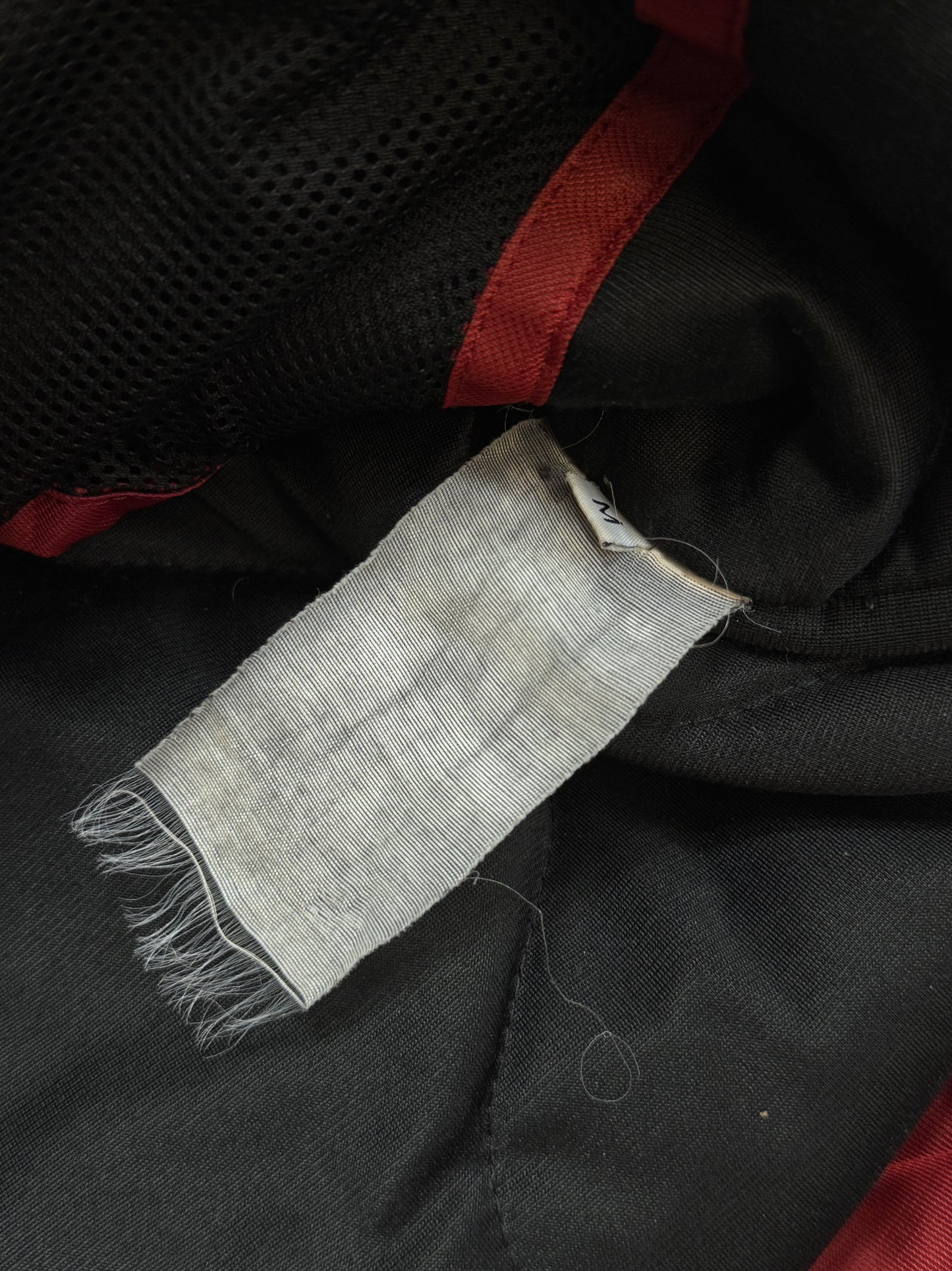 Stone Island A/W 2009 Red Nylon Membrana Tech Jacket