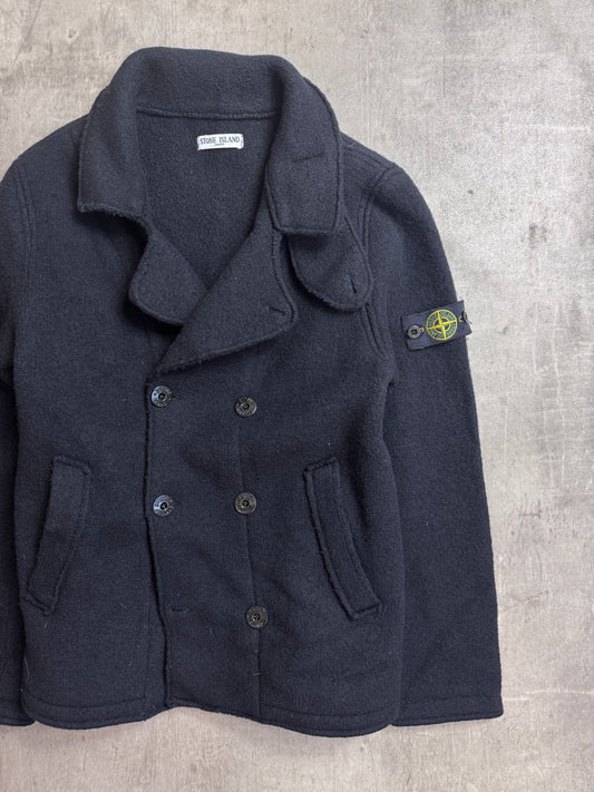 Stone Island A/W 2009 Double Breasted Wool Pea Coat