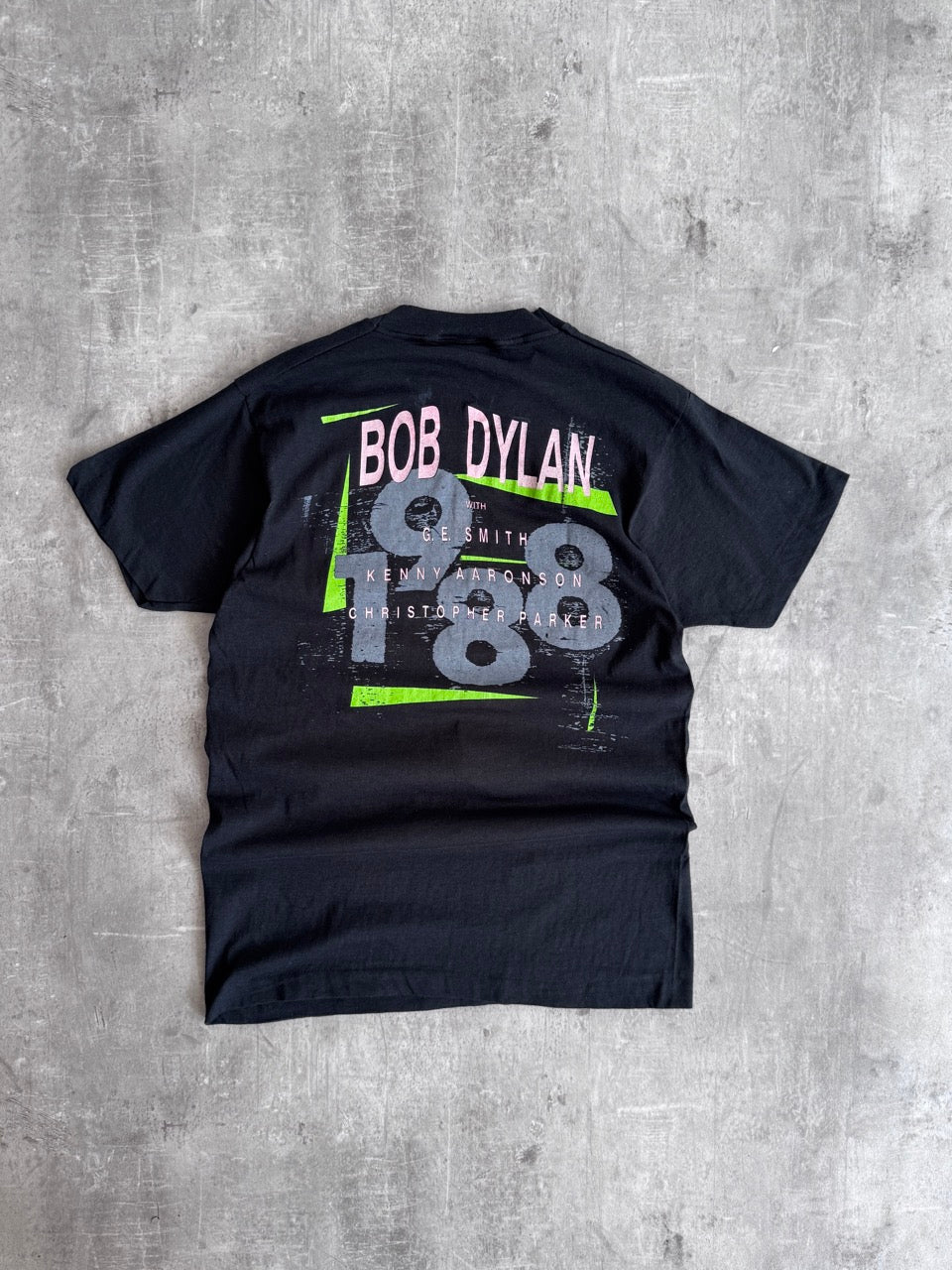1988 Bob Dylan Tour Single Stitch Graphic Tee