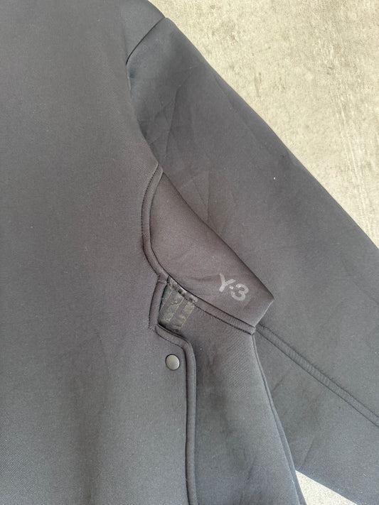 Adidas x Yohji Yamamoto Y-3 Black Nylon Structured Tech Jacket