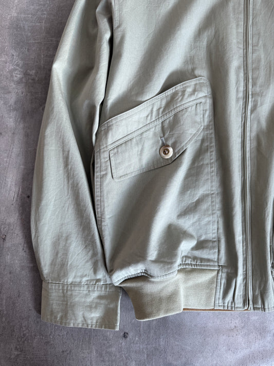 Christian Dior Sage Reversible Lightweight Harrington Jacket