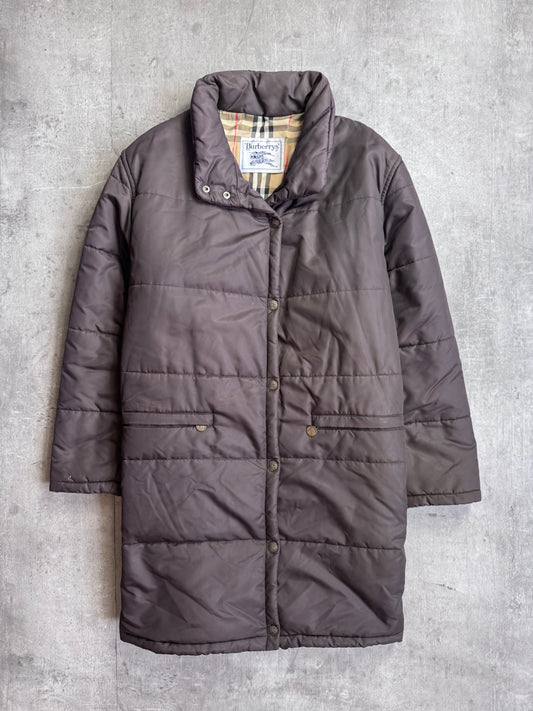 Burberry Brown Padded Long Coat