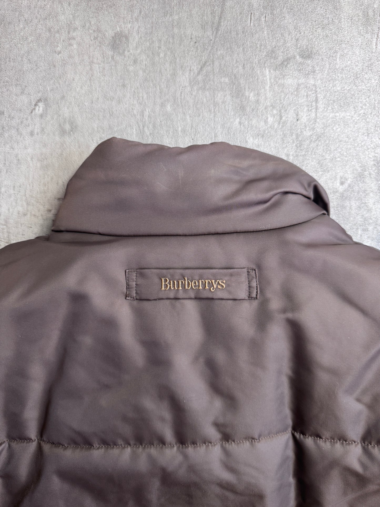 Burberry Brown Padded Long Coat