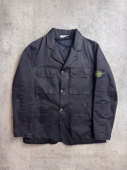 A/W 2006 Stone Island Black Dutch Rope Cargo Jacket