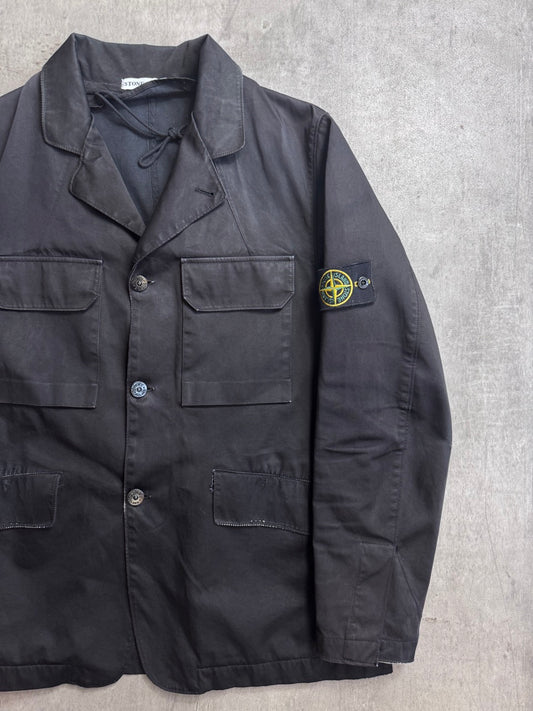 A/W 2006 Stone Island Black Dutch Rope Cargo Jacket