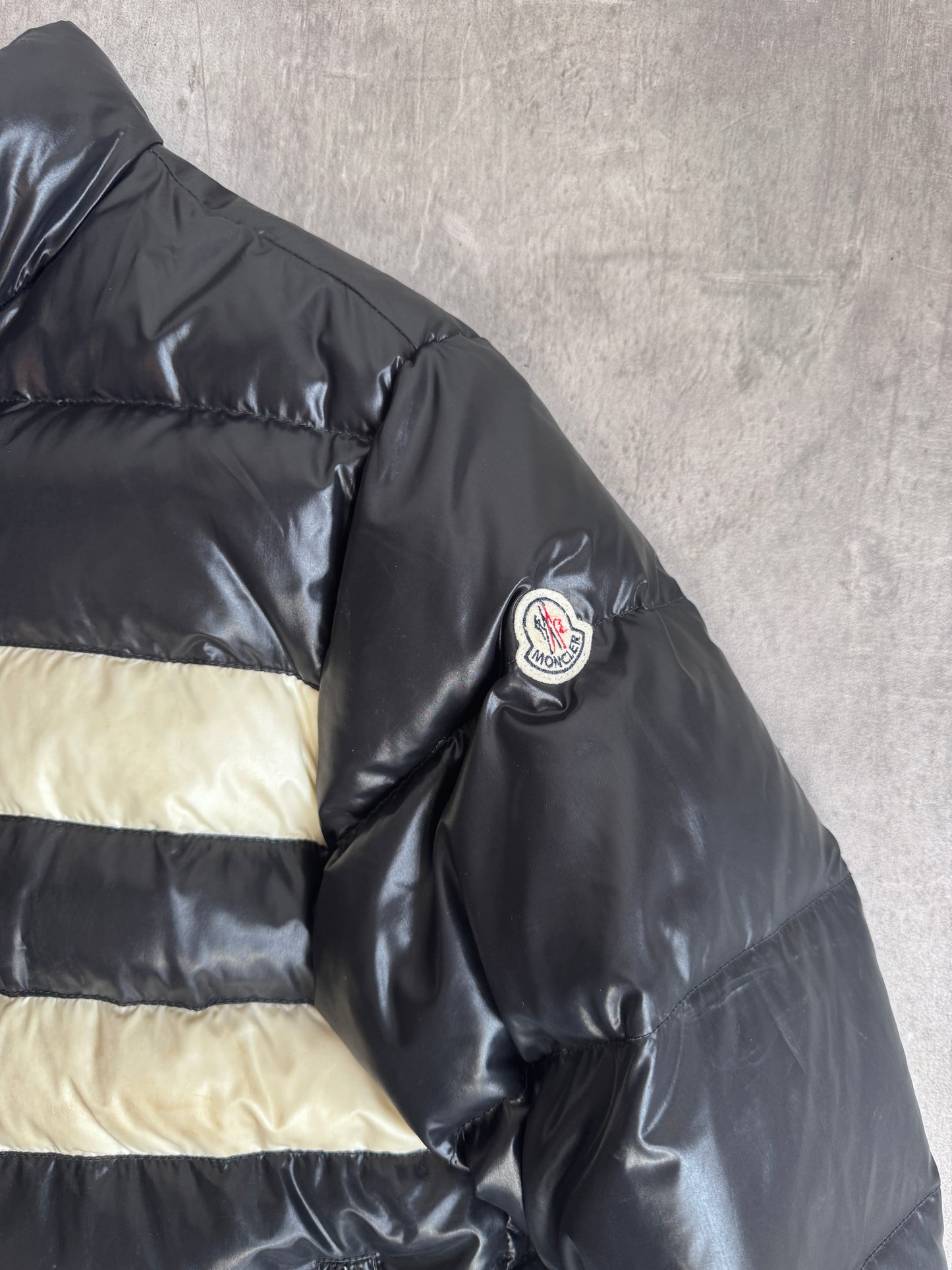 Moncler Two Tone Tissu Puffer Jacket
