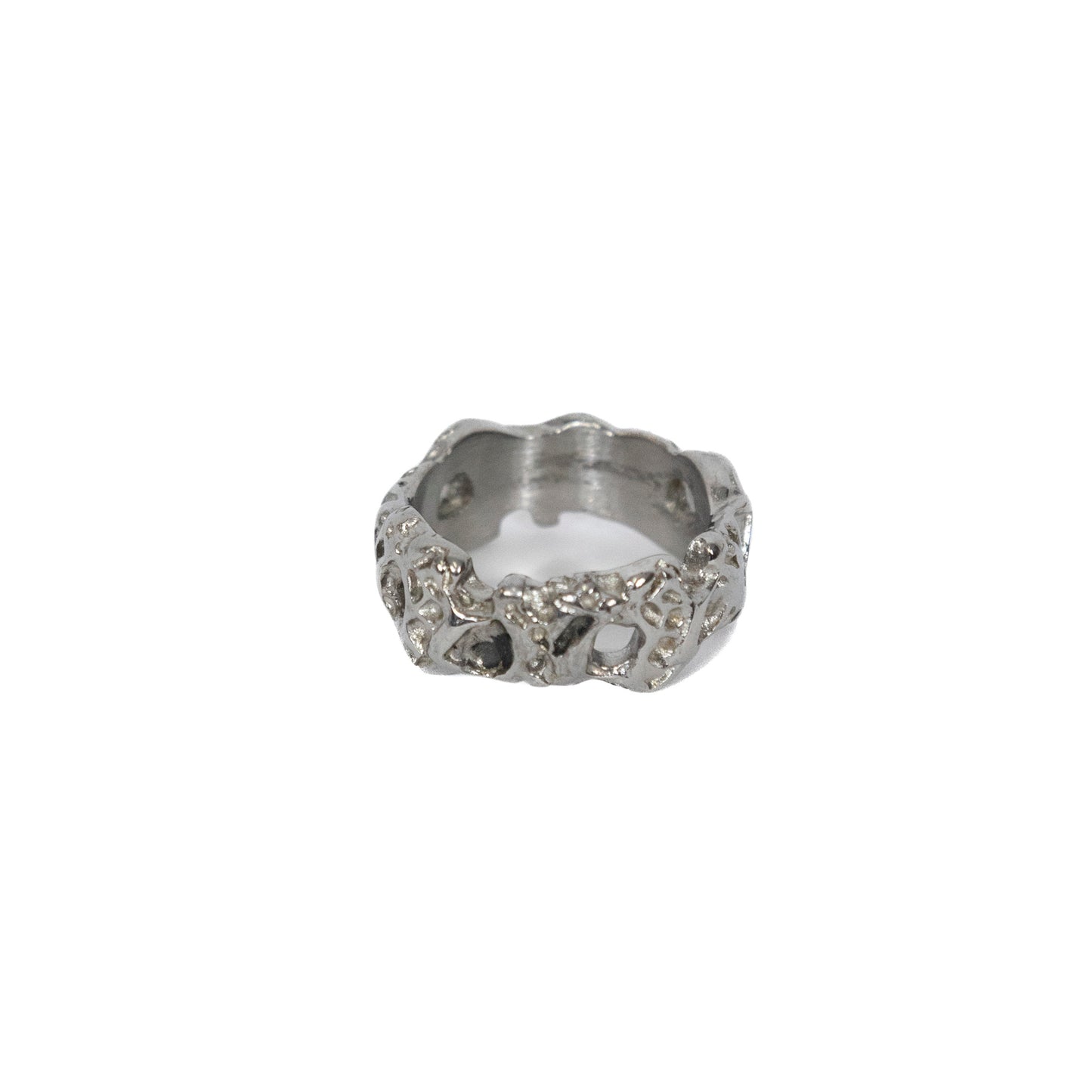 Silver Gloop Ring